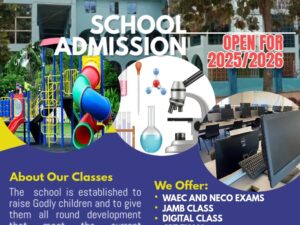 AMBASSADORS ACADEMY. OYO TOWN, OYO STATE.